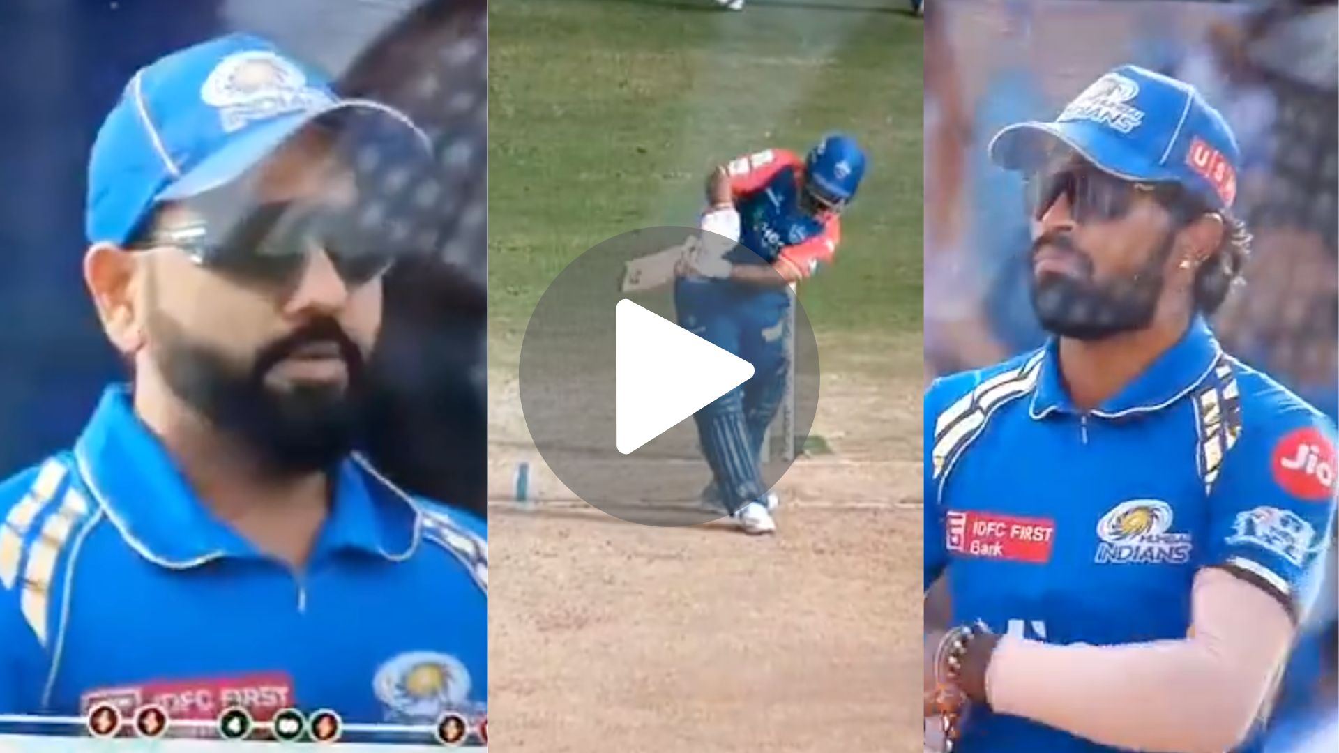 [Watch] Rohit & Pandya Shocked As Pant Hits A Massive Six Off Jasprit Bumrah